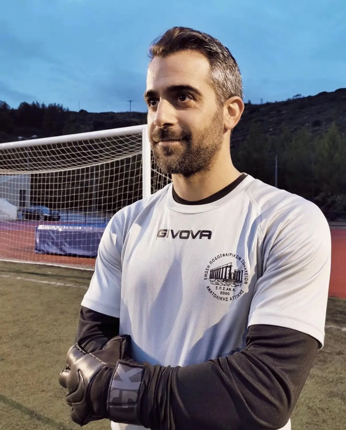 Panagiotis Pomonis during his time with EPSANA Regional Pre-National Selection
